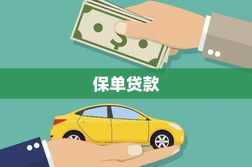 邗江保单贷款