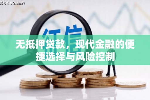 邗江无抵押贷款，现代金融的便捷选择与风险控制
