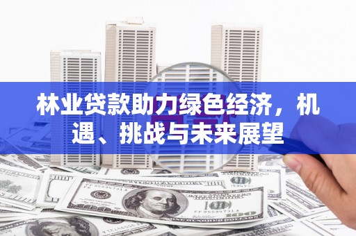 邗江林业贷款助力绿色经济，机遇、挑战与未来展望