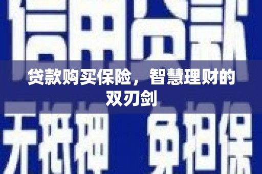 邗江贷款购买保险，智慧理财的双刃剑