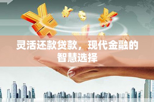 邗江灵活还款贷款，现代金融的智慧选择