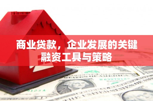 邗江商业贷款，企业发展的关键融资工具与策略