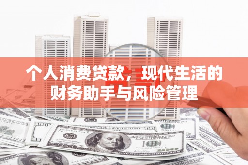 邗江个人消费贷款，现代生活的财务助手与风险管理