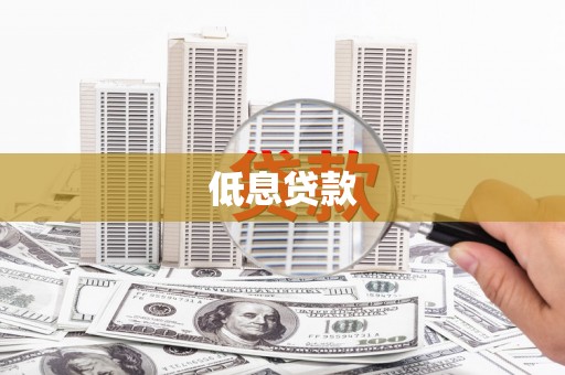 邗江低息贷款