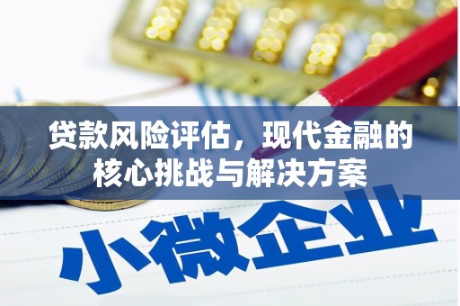 邗江贷款风险评估，现代金融的核心挑战与解决方案