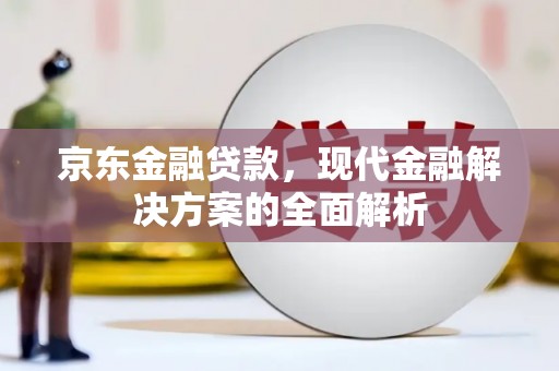 邗江京东金融贷款，现代金融解决方案的全面解析