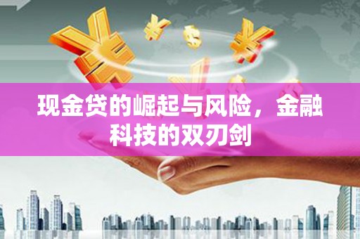 邗江现金贷的崛起与风险，金融科技的双刃剑