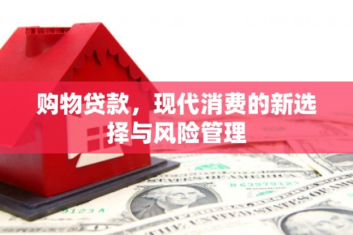 邗江购物贷款，现代消费的新选择与风险管理