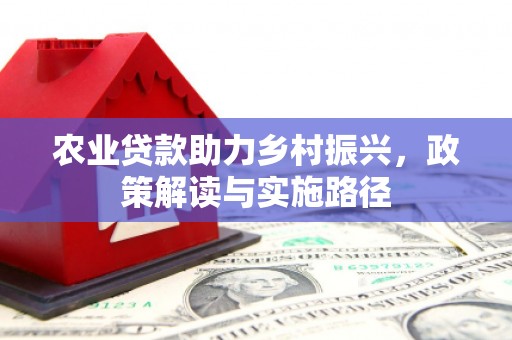 邗江农业贷款助力乡村振兴，政策解读与实施路径