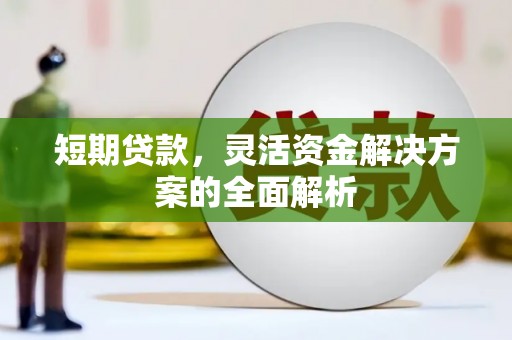 邗江短期贷款，灵活资金解决方案的全面解析