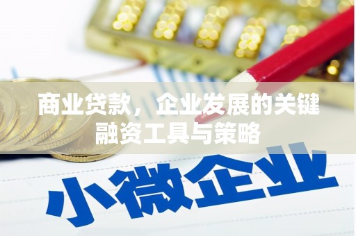 邗江商业贷款，企业发展的关键融资工具与策略