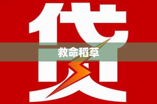 邗江救命稻草