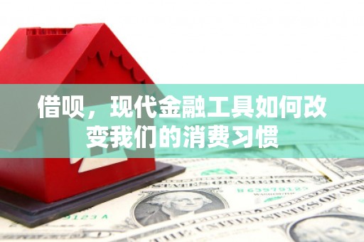 邗江借呗，现代金融工具如何改变我们的消费习惯