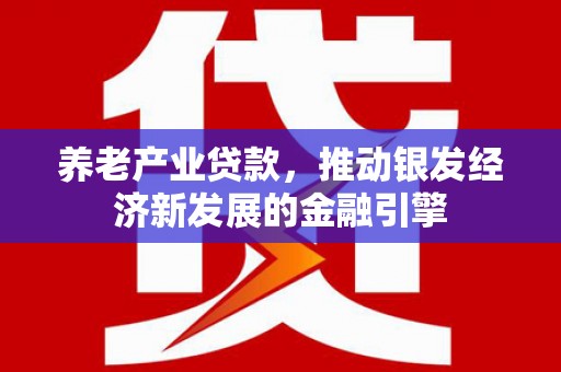 邗江养老产业贷款，推动银发经济新发展的金融引擎
