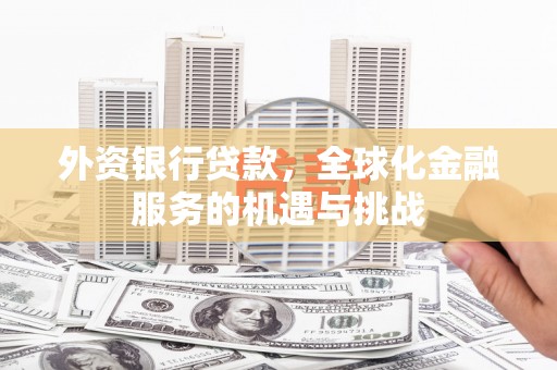 邗江外资银行贷款，全球化金融服务的机遇与挑战