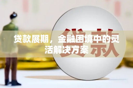 邗江贷款展期，金融困境中的灵活解决方案