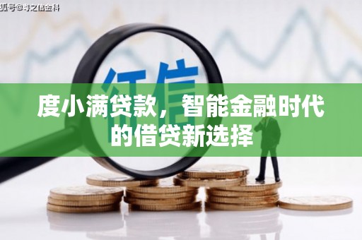 邗江度小满贷款，智能金融时代的借贷新选择