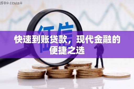邗江快速到账贷款，现代金融的便捷之选