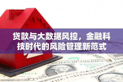 邗江贷款与大数据风控，金融科技时代的风险管理新范式