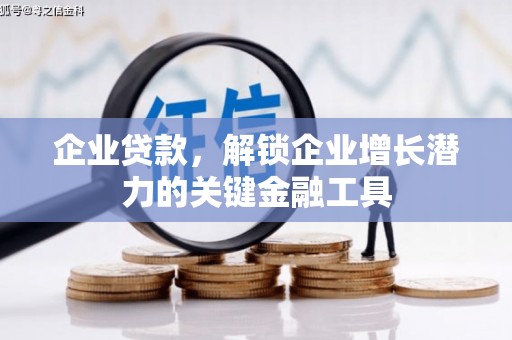 邗江企业贷款，解锁企业增长潜力的关键金融工具
