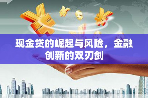 邗江现金贷的崛起与风险，金融创新的双刃剑