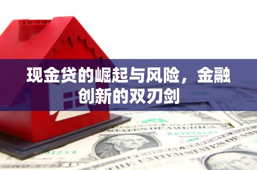 邗江现金贷的崛起与风险，金融创新的双刃剑