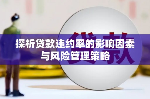 邗江探析贷款违约率的影响因素与风险管理策略