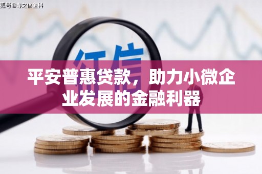 邗江平安普惠贷款，助力小微企业发展的金融利器