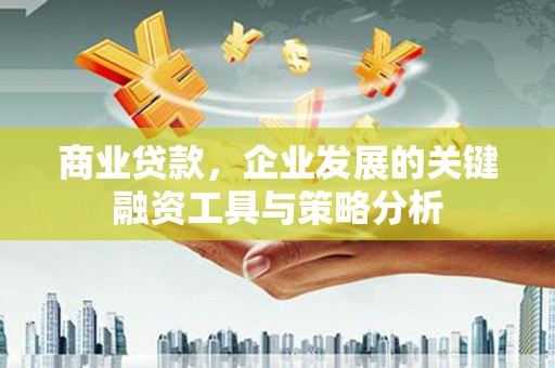 邗江商业贷款，企业发展的关键融资工具与策略分析