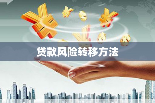 邗江贷款风险转移方法