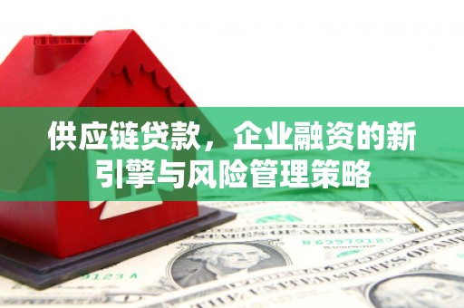 邗江供应链贷款，企业融资的新引擎与风险管理策略