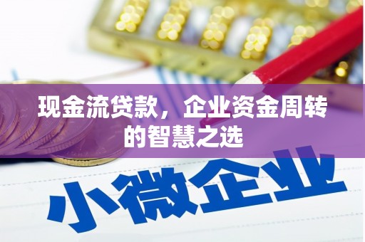 邗江现金流贷款，企业资金周转的智慧之选
