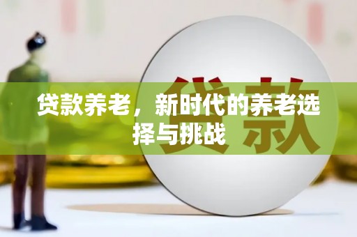 邗江贷款养老，新时代的养老选择与挑战