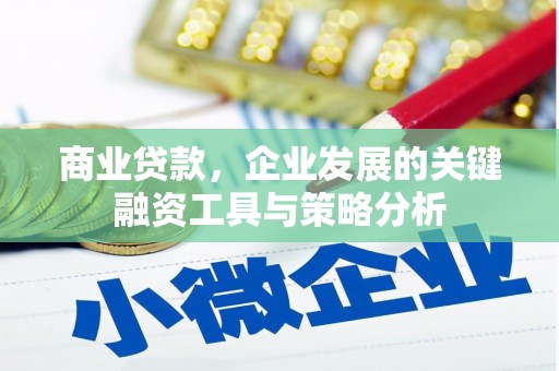 邗江商业贷款，企业发展的关键融资工具与策略分析