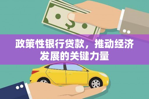 邗江政策性银行贷款，推动经济发展的关键力量