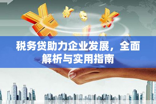 邗江税务贷助力企业发展，全面解析与实用指南