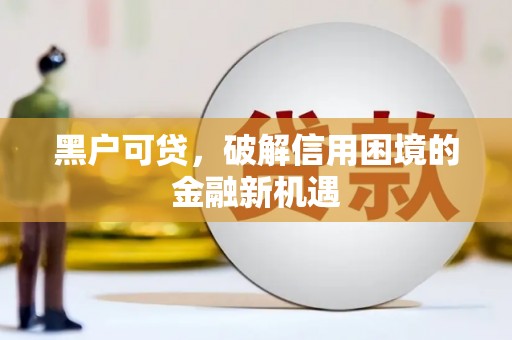 邗江黑户可贷，破解信用困境的金融新机遇