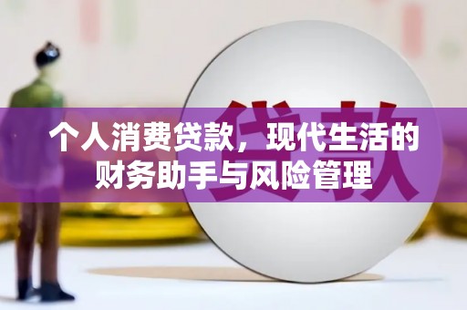 邗江个人消费贷款，现代生活的财务助手与风险管理
