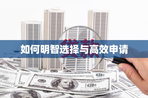 邗江如何明智选择与高效申请